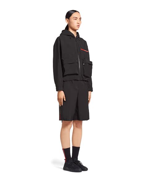 prada technical fabric cargo jacket|Technical fabric cargo jacket .